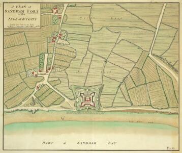 A Plan of Sandham Fort in the Isle of Wight