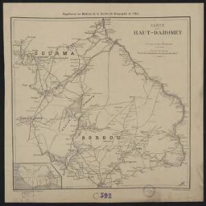 Carte du Haut-Dahomey