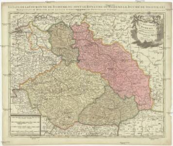Estats de la couronne de Boheme, ou sont le royaume de Boheme, le duché de Silesie, les marquisats de Moraviae et Lusace