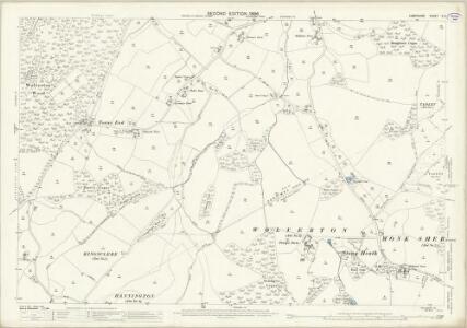 Hampshire and Isle of Wight X.5 (includes: Baughurst; Tadley) - 25 Inch Map