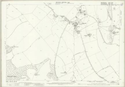 Bedfordshire XXXIV.1 (includes: Edlesborough; Ivinghoe; Little Gaddesden; Studham) - 25 Inch Map