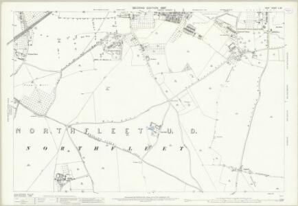 Kent X.10 (includes: Gravesend; Northfleet) - 25 Inch Map