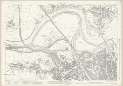 Cumberland XXIII.3 (includes: Carlisle) - 25 Inch Map