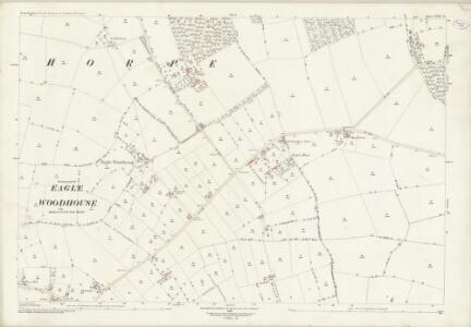 Lincolnshire LXIX.15 (includes: Doddington and Whisby; Eagle and Swinethorpe) - 25 Inch Map