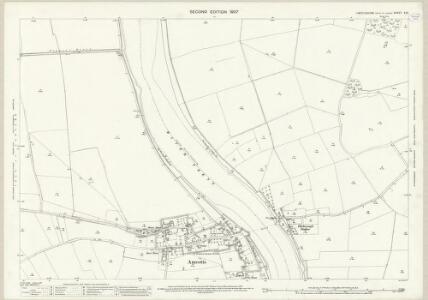 Lincolnshire X.10 (includes: Amcotts; Flixborough) - 25 Inch Map