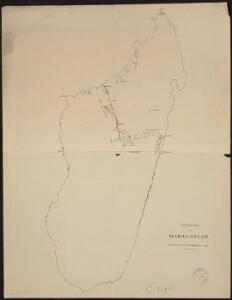 Géodésie de Madagascar. Triangulation antérieure à 1898