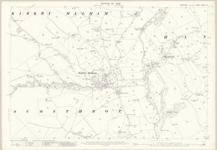 Yorkshire CXXXIII.13 (includes: Hanlith; Kirkby Malham; Scosthrop) - 25 Inch Map