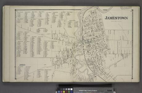 Jamestown Business Directory [cont.]; Jamestown [Village]