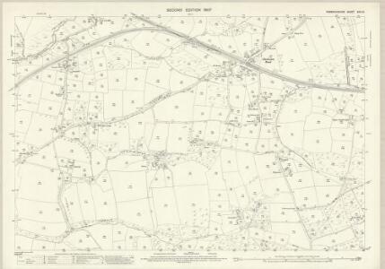 Pembrokeshire XXIII.10 (includes: Clarbeston; Rudbaxton; Spital; Wiston) - 25 Inch Map