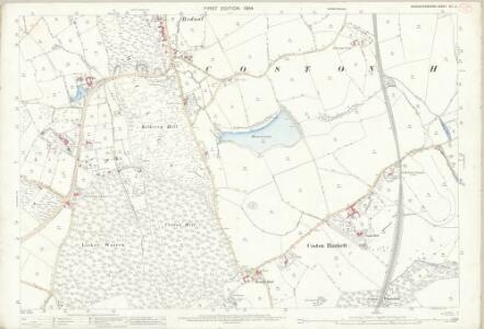 Worcestershire XVI.2 (includes: Alvechurch; Birmingham; Bromsgrove; Cofton Hackett) - 25 Inch Map