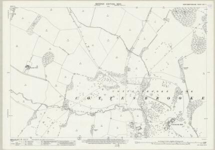 Northamptonshire XXX.7 (includes: Cottesbrooke; Guilsborough; Naseby) - 25 Inch Map