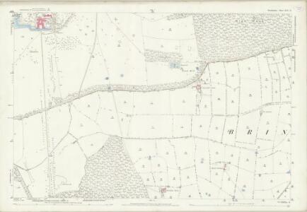 Warwickshire XXII.11 (includes: Binley Woods; Brinklow; Combe Fields) - 25 Inch Map