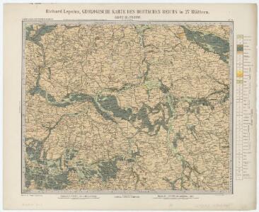 Sect. 16: Posen, uit: Geologische Karte des Deutschen Reichs in 27 Blaettern / [von] Richard Lepsius ; Red. von C. Vogel