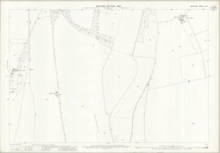 Wiltshire LXX.4 (includes: Bishopstone; Broad Chalke) - 25 Inch Map