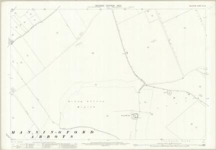 Wiltshire XLI.8 (includes: Manningford; Pewsey) - 25 Inch Map