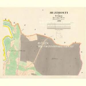 Mezimosti - c4570-1-001 - Kaiserpflichtexemplar der Landkarten des stabilen Katasters