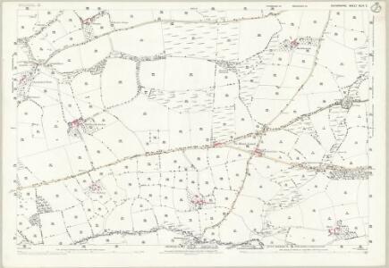 Devon XLIV.2 (includes: Cruwys Morchard; Puddington; Thelbridge; Witheridge) - 25 Inch Map