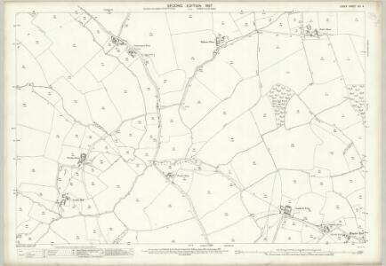 Essex (1st Ed/Rev 1862-96) XIV.4 (includes: Little Sampford; Thaxted; Wimbish) - 25 Inch Map