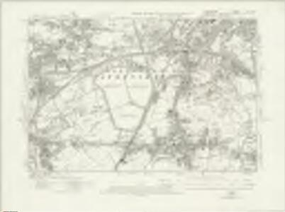 Lancashire CV.SW - OS Six-Inch Map