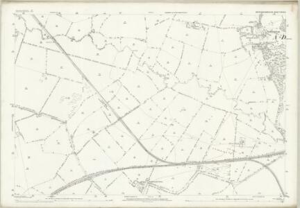 Buckinghamshire XVIII.12 (includes: Addington; Middle Claydon; Padbury; Steeple Claydon) - 25 Inch Map