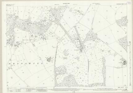 Shropshire XXI.16 (includes: Clive; Grinshill; Moreton Corbet; Shawbury) - 25 Inch Map