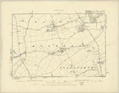 Huntingdonshire IV.NE - OS Six-Inch Map