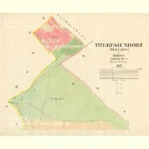 Theresiendorf (Terezow) - m3091-1-001 - Kaiserpflichtexemplar der Landkarten des stabilen Katasters