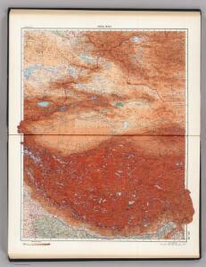 120-121.  China, West.  The World Atlas.