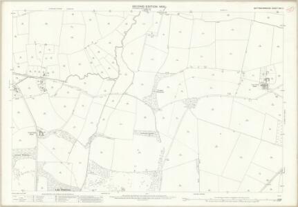 Nottinghamshire XXV.2 (includes: Laxton; Ossington; Sutton On Trent; Weston) - 25 Inch Map