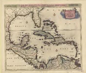 Insulae Americanae, nempe Cuba, Hispaniola Iamaica, Pto. Rico, Lucania, Antillae vulgo Caribae, Barlo-Et Sotto-Vento etc