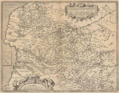 Artois. Atrebatum Regionis Vera Descriptio. [Karte], in: Theatrum orbis terrarum, S. 183.