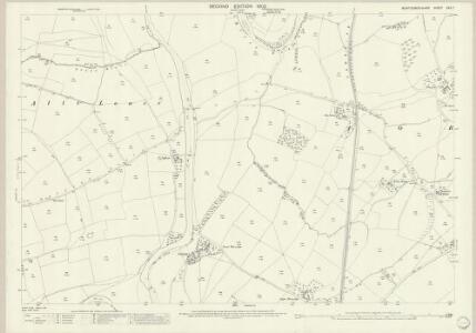Montgomeryshire XXX.7 (includes: Berriw; Brithdir; Forden; Welshpool) - 25 Inch Map