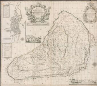 A New and exact Map of the Island of Barbados