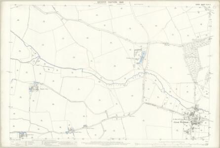 Essex (1st Ed/Rev 1862-96) XLIII.3 (includes: Great Waltham; Pleshy) - 25 Inch Map