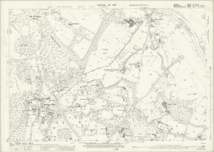 Surrey IV.8 & 4 & 7 (includes: Egham; Old Windsor; Wyrardisbury) - 25 Inch Map