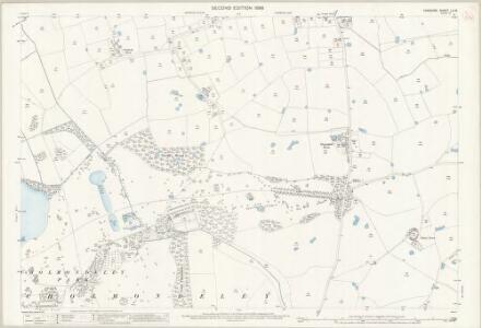 Cheshire LV.13 (includes: Bulkeley; Cholmondeley; Chorley; Ridley) - 25 Inch Map