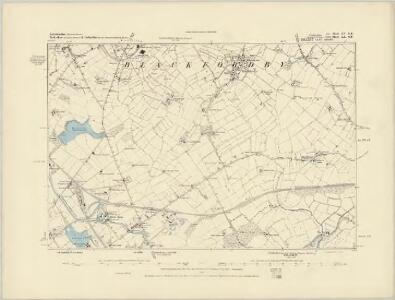 Leicestershire IX.NE - OS Six-Inch Map