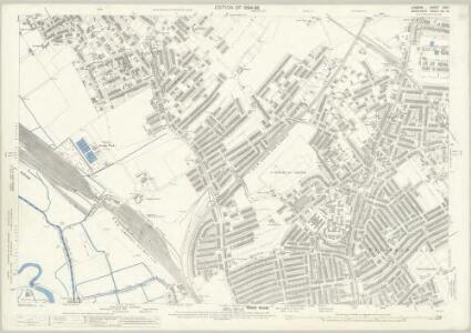 London (Edition of 1894-96) XXXII (includes: Cann Hall; Leyton; West Ham) - 25 Inch Map