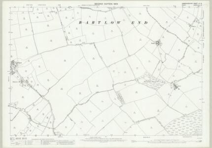 Cambridgeshire LX.16 (includes: Ashdon; Castle Camps; Radwinter) - 25 Inch Map