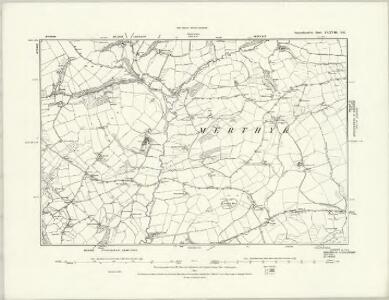 Carmarthenshire XXXVIII.NW - OS Six-Inch Map