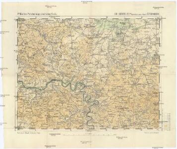 Podrobné mapy zemí Koruny české v měřítku 1:75.000 a mapa vzdáleností všech míst při silnici ležících