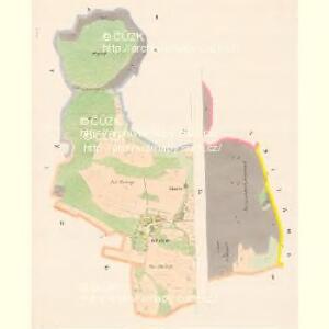 Puknow - c7716-1-001 - Kaiserpflichtexemplar der Landkarten des stabilen Katasters