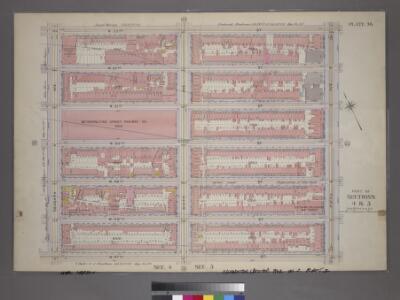 Plate 36, Part of Sections 4&5: [Bounded by W. 53rd Street, Fifth Avenue, W. 47th Street and Seventh Avenue.]
