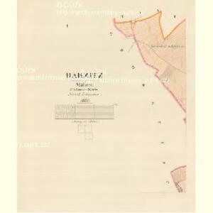 Barzitz - m0038-1-001 - Kaiserpflichtexemplar der Landkarten des stabilen Katasters