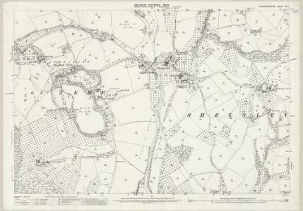 Worcestershire XX.10 (includes: Abberley; Shelsley Kings; Stanford With Orleton; Stockton on Teme) - 25 Inch Map