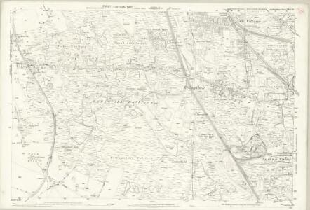 Staffordshire LXII.15 (includes: Bilston; Coseley; Sedgley; Wolverhampton) - 25 Inch Map