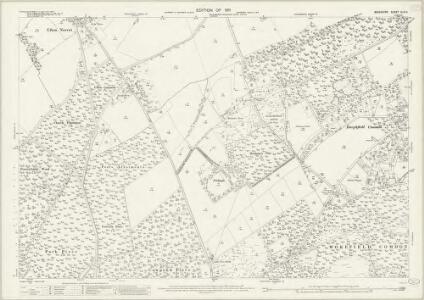Berkshire XLIV.4 (includes: Burghfield; Stratford Mortimer; Sulhamstead; Ufton Nervet; Wokefield) - 25 Inch Map