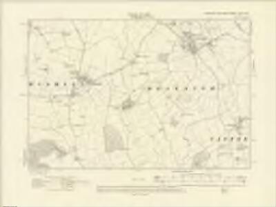 Yorkshire CXC.NW - OS Six-Inch Map