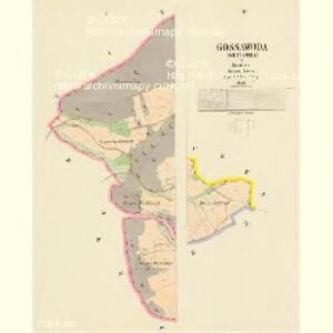 Gossawoda (Koziwoda) - c3359-1-001 - Kaiserpflichtexemplar der Landkarten des stabilen Katasters