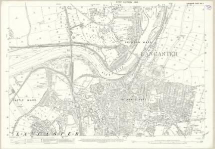Lancashire XXX.11 (includes: Lancaster) - 25 Inch Map